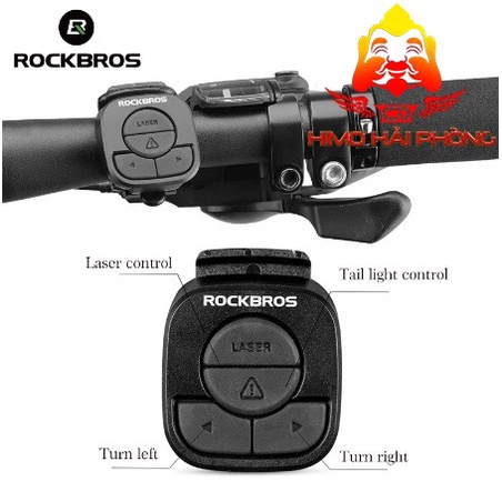 Đèn hậu đèn xi nhan LED xe đạp Điều khiển từ xa ROCKBROS
