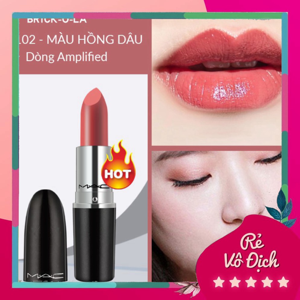 [Bán-Giá-Gốc] ❤️Hàng Mới về ❤️ Son mac Chính hãng powder kiss Chất son lì mịn, khả năng bám màu tốt, son lên màu cực chu