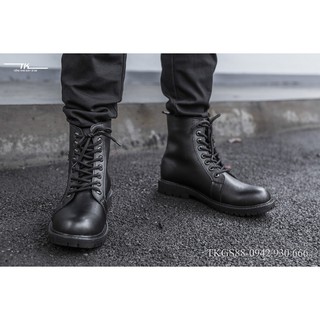 GIÀY DR1989 CAO CỔ 2 MÀU ĐEN NÂU TÙY CHỌN - DR81759