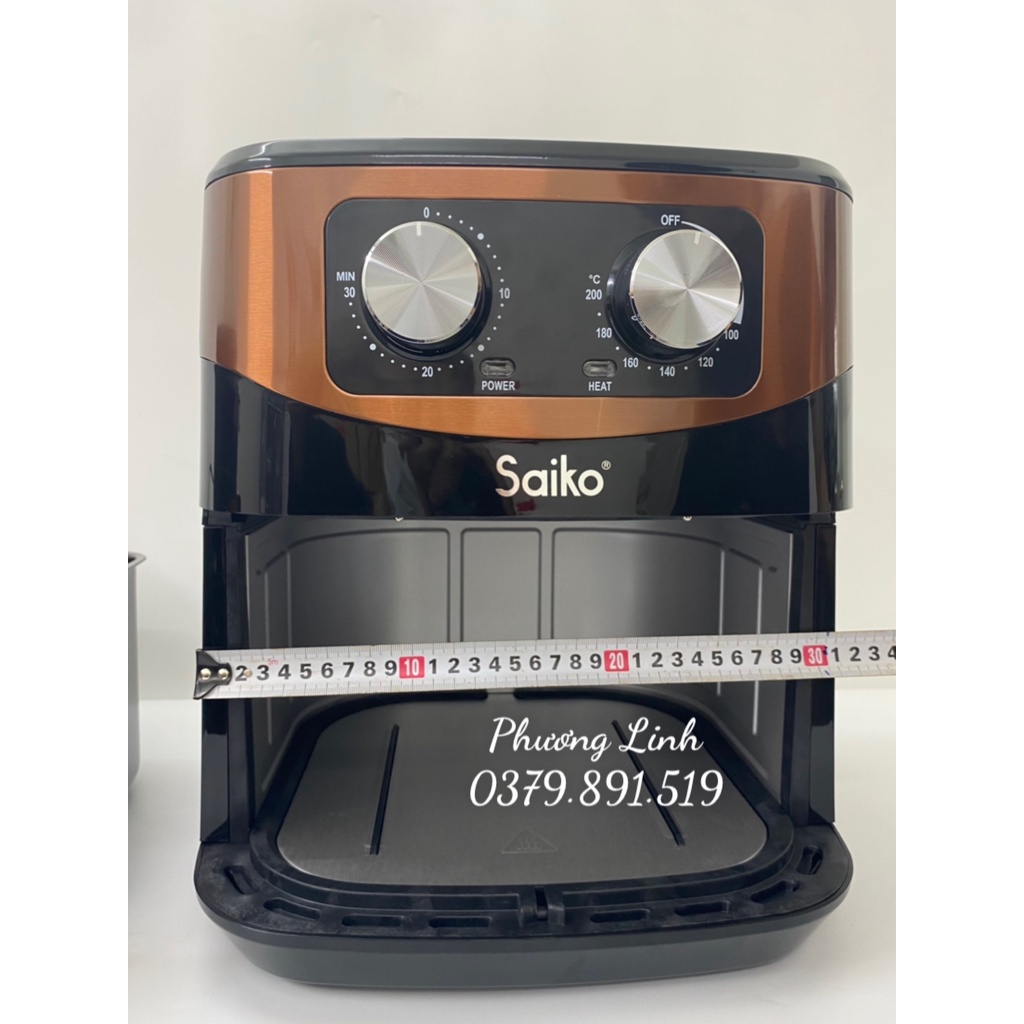 Nồi chiên không dầu Saiko FRY-10S - Hàng Chính Hãng