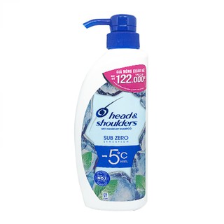 Dầu gội sạch gàu Head and Shoulders Sub Zero -5C 550ml