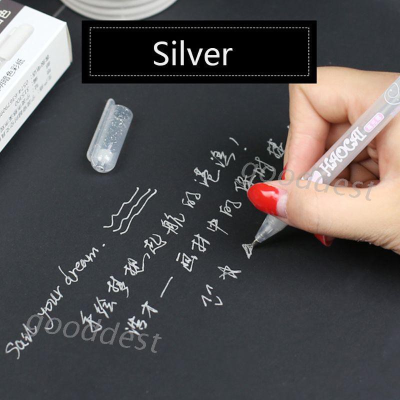 0.8mm Hand-Painted Highlighter Art Painting Sketch Stationery Paint Mark Ink Pen Comic Paint