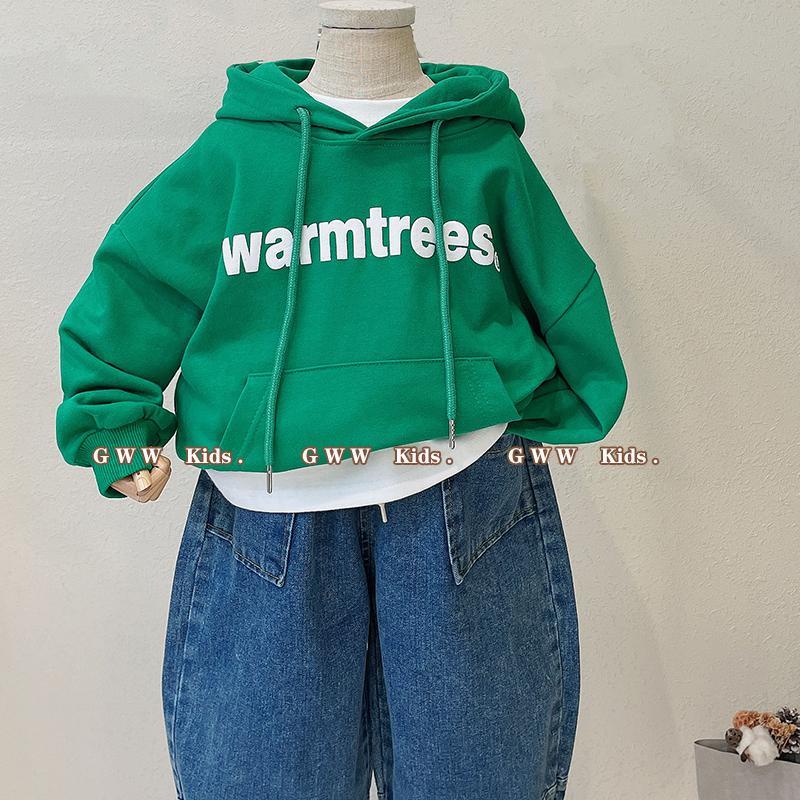 Bộ Áo Hoodie + Quần Jeans Phong Cách Nhật Hàn Thời Trang Mùa Xuân 2022 Cho Bé Trai