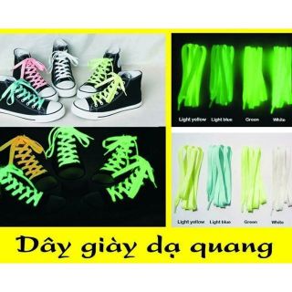 Dây giầy dạ quang phát sáng