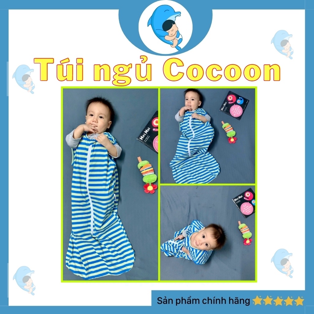 Túi Ngủ Cocoon An Toàn Cho Bé Giúp Duy Trì Tự Ngủ, Ngủ Ngon Và Giữ Ấm Chính Hãng