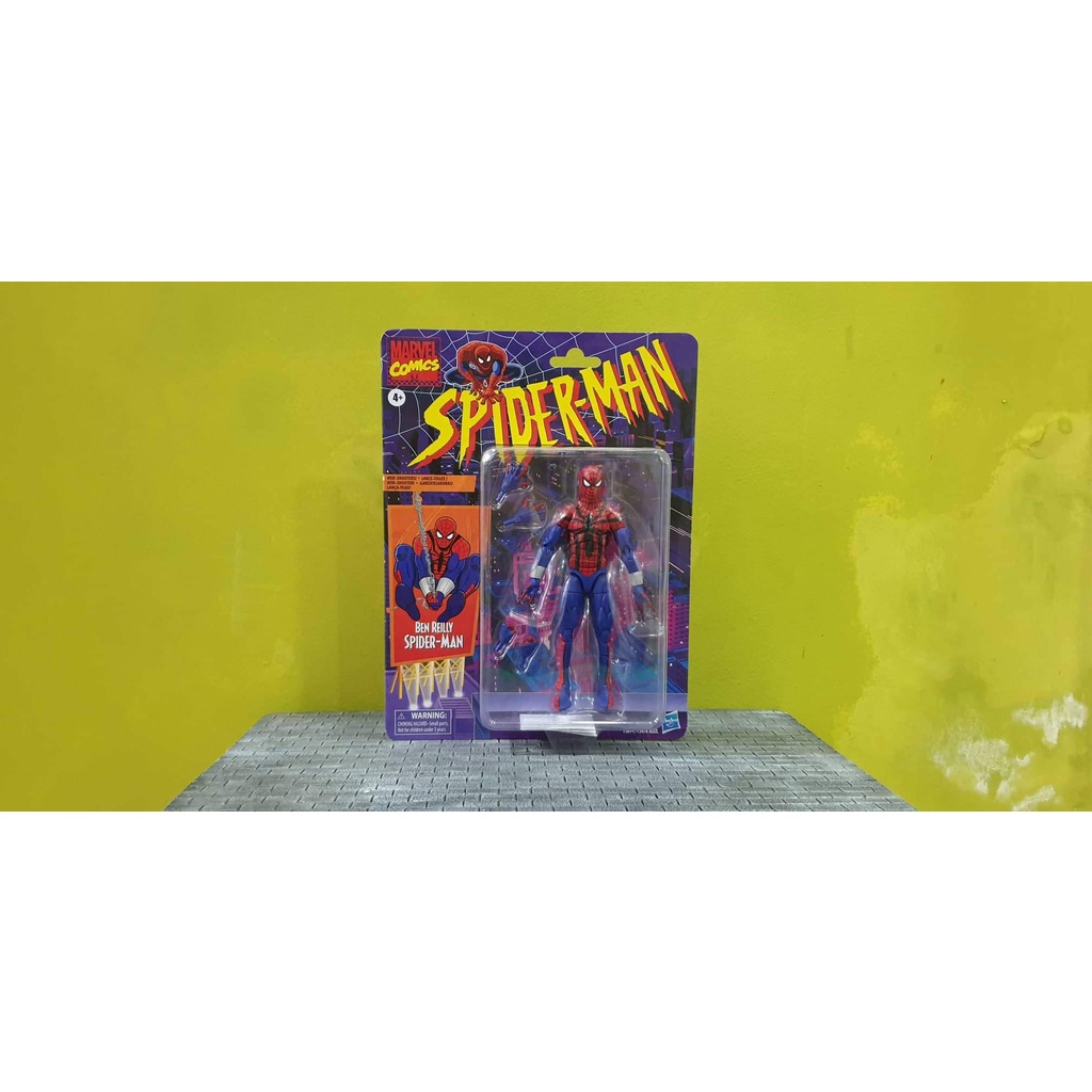 CÓ SẴN-NEW] MÔ HÌNH HASBRO RETRO SPIDERMAN BEN REILLY MARVEL LEGENDS