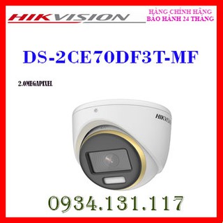 Camera Dome 4 in 1 2.0 Megapixel HIKVISION DS-2CE70DF3T-MF
