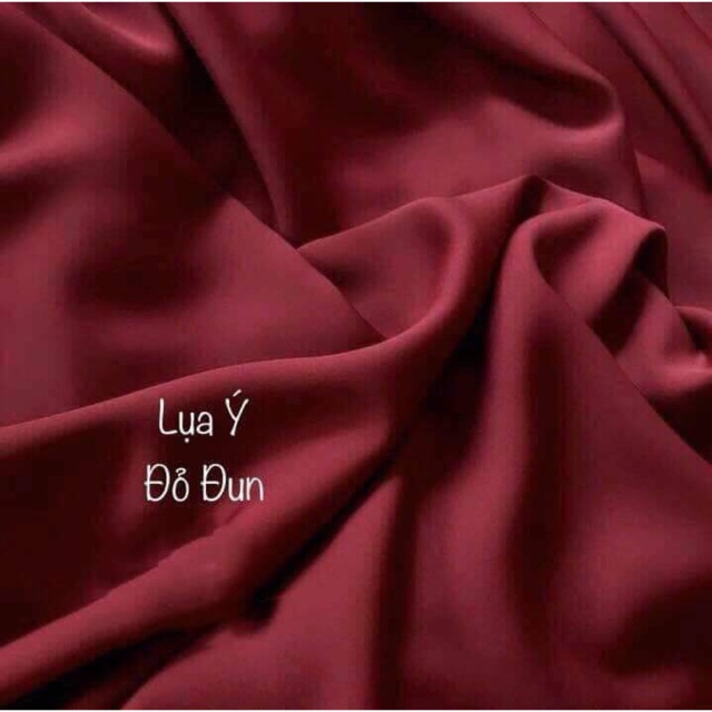 Vải Lụa Ý xịn xò full màu