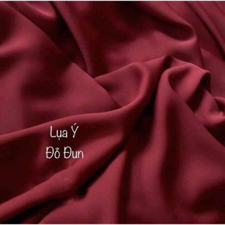 Vải Lụa Ý xịn xò full màu