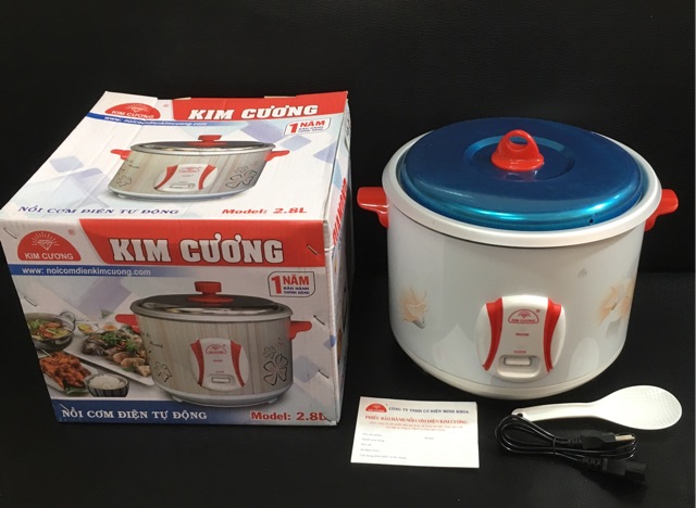 Nồi cơm điện Kim Cương 2.8 lít nắp rời