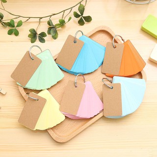 Thẻ Flash Card 7*4cm giấy trơn