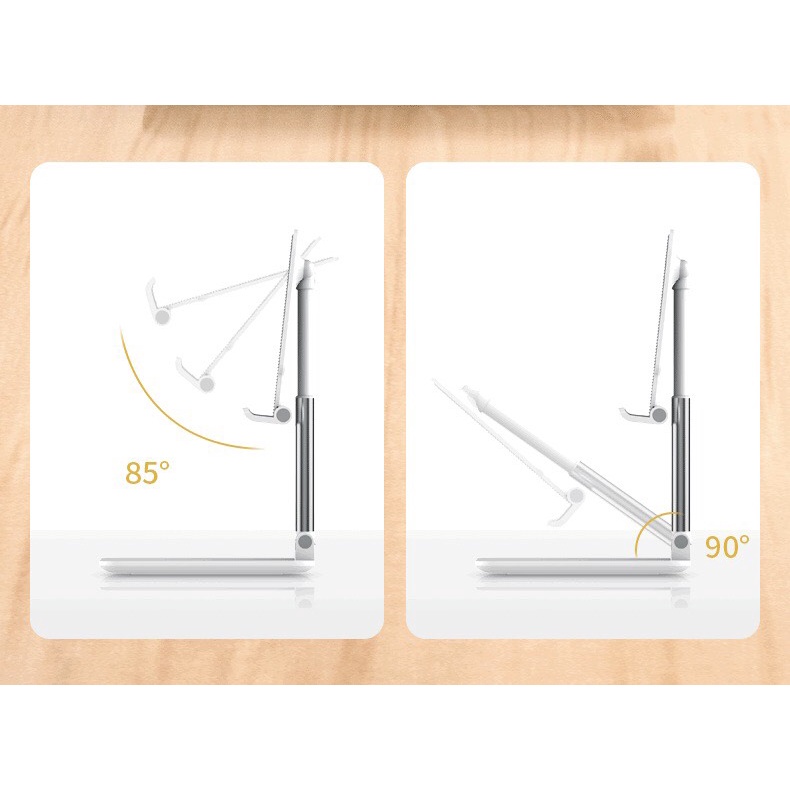 Giá đỡ điện thoại máy tính bảng để bàn gấp gọn đa năng nhựa cao cấp phù hợp mọi dòng điện thoại