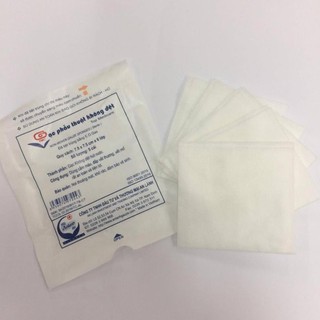 20 gói gạc phẫu thuật 7.5cm x 7.5cm x 6 lớp, vt - an lành