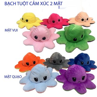 Bạch tuộc cảm xúc 2 mặt nhồi bông size 35cm