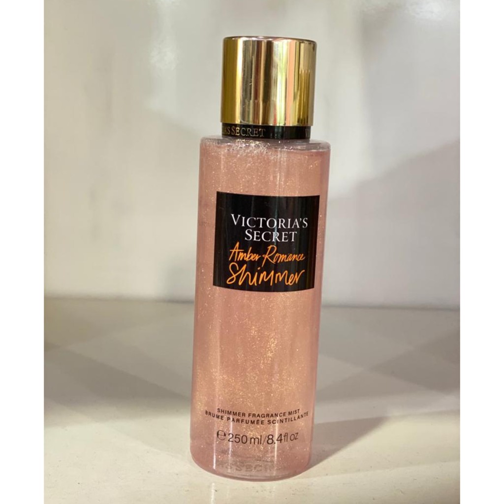 𝗕𝗢𝗗𝗬𝗠𝗜𝗦𝗧⚜️Mẫu thử xịt thơm Body Mist Victoria's Secret -  Amber Romace Shimmer 250ml