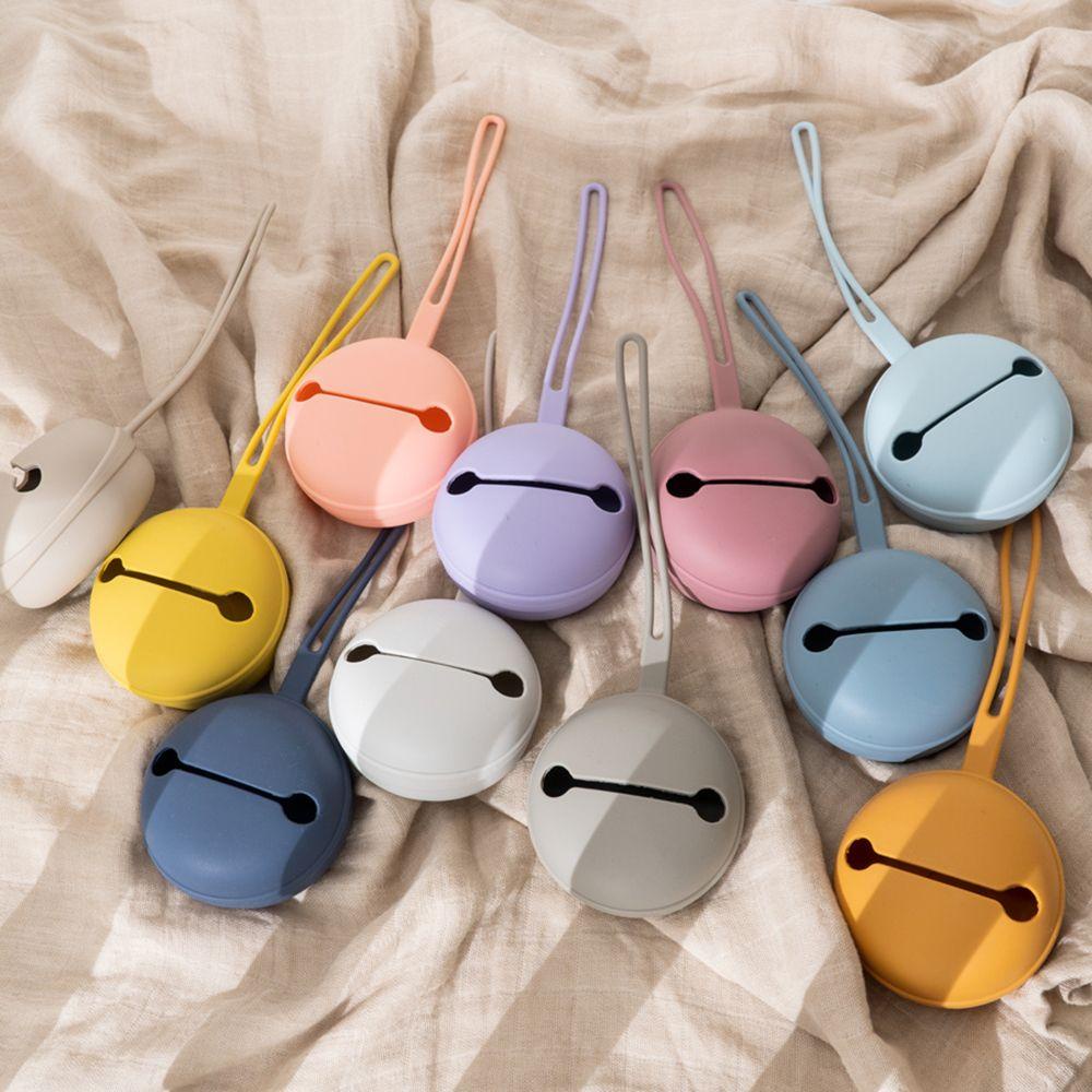 Hộp Đựng Núm Vú Giả Bằng Silicone Đa Năng Cho Trẻ Sơ Sinh