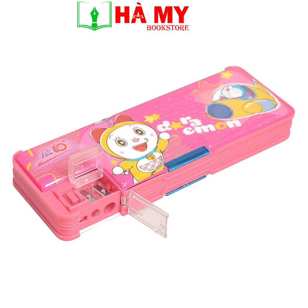 [Hỏa Tốc[ Hộp đựng viết cao cấp Doremon PCA-011/DO - Sản phẩm chính hãng Thiên Long