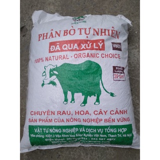 Phân bò khô đã qua xử lý bao 20dm3