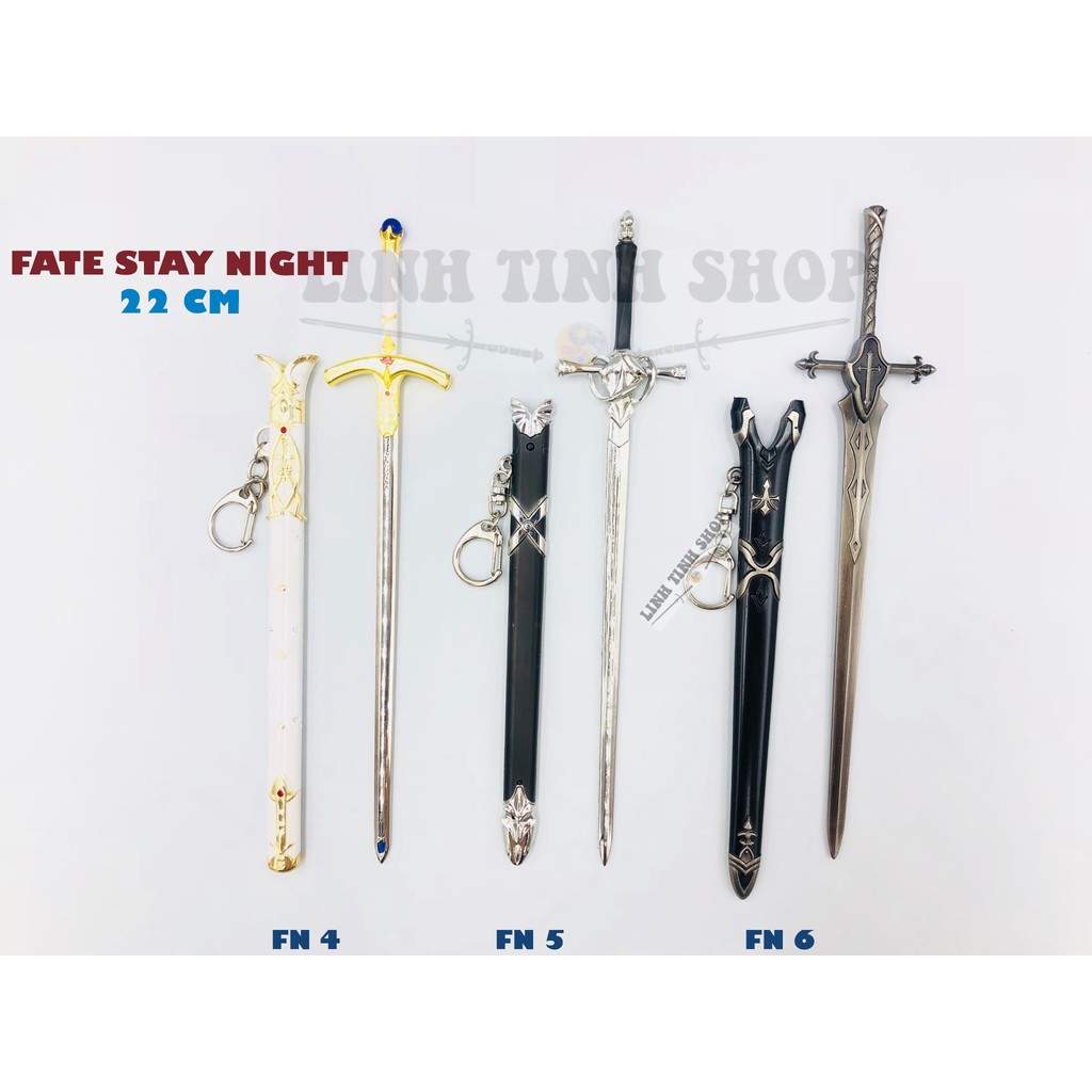 Móc khóa kiếm Fate Stay Night - Saber