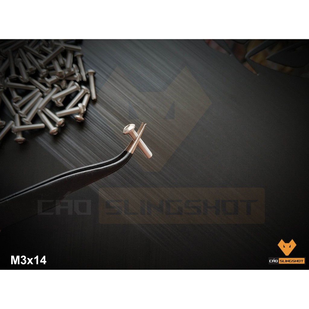 Ốc Đầu Nấm M3x14