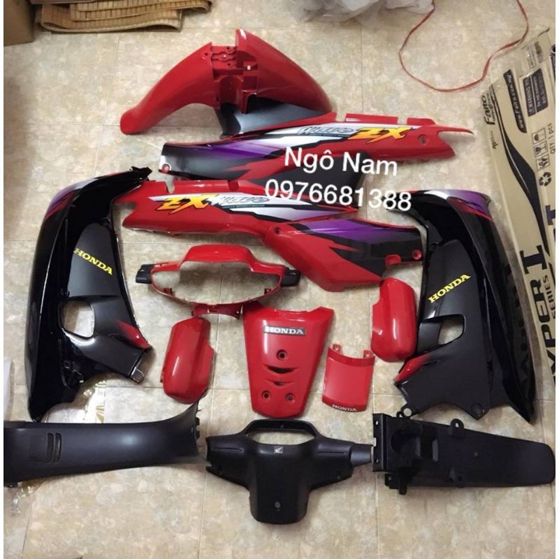 Trọn bộ dàn áo wave zx chính hãng