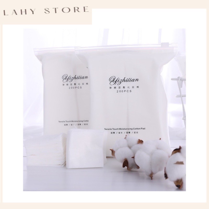 Bông thấm toner đắp mask kéo dãn 200 miếng | BigBuy360 - bigbuy360.vn