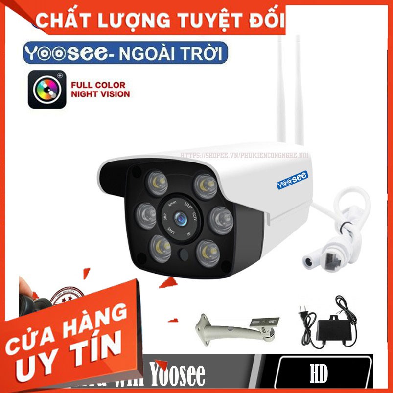 [Trợ giá] Camera Yoosee Ngoài Trời W26s 1080p Siêu Chống Nước