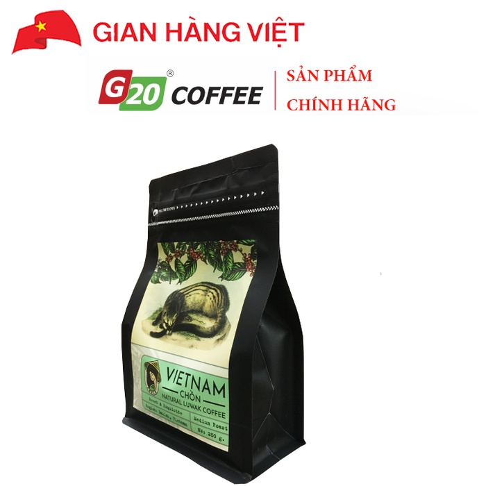 Cà Phê Bột Chồn ANNAM G20 Coffee Gói 250g