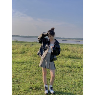 ÁO KHOÁC DA CỔ BẺ JB112 LOLLIE STUDIO