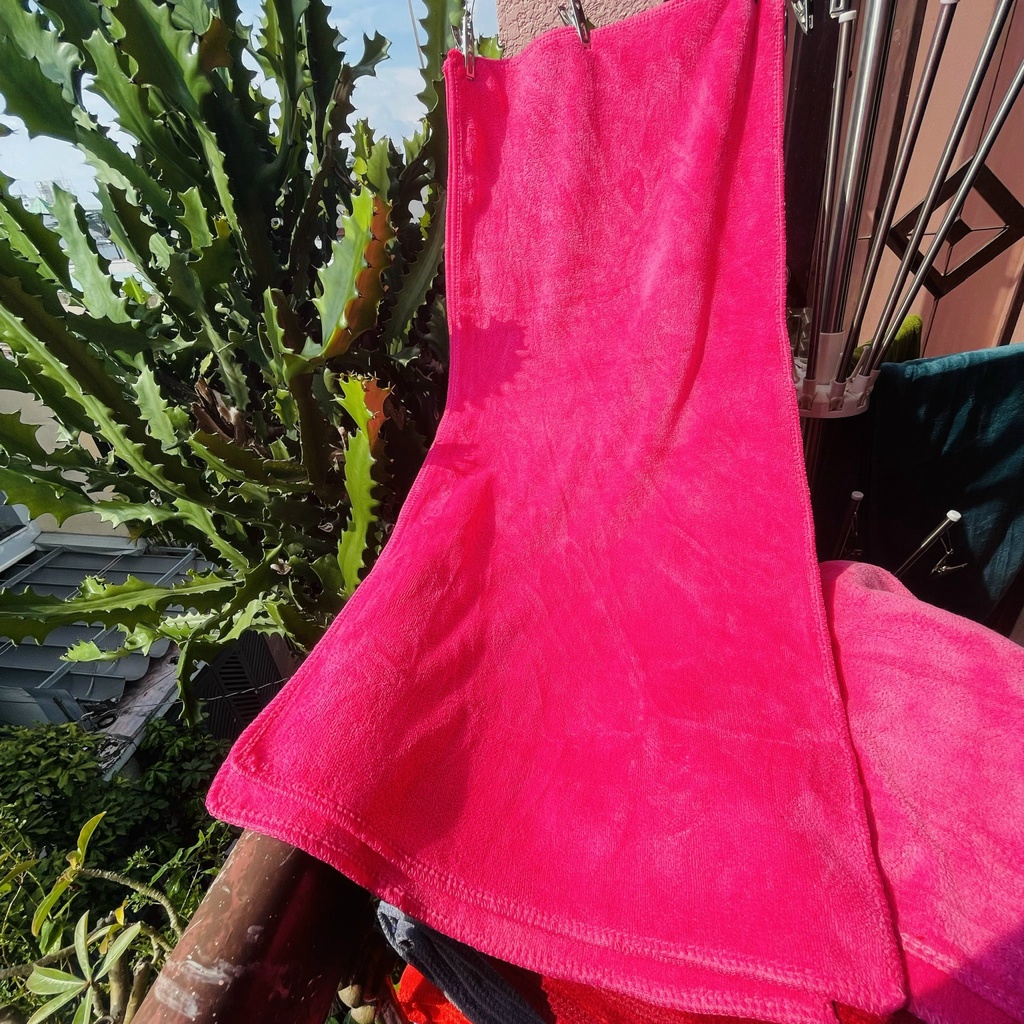 Khăn tắm xuất Nhật giá rẻ Microfiber mềm mại thấm nước rất tốt nhanh khô không rụng lông phai màu thích hợp mọi làn da
