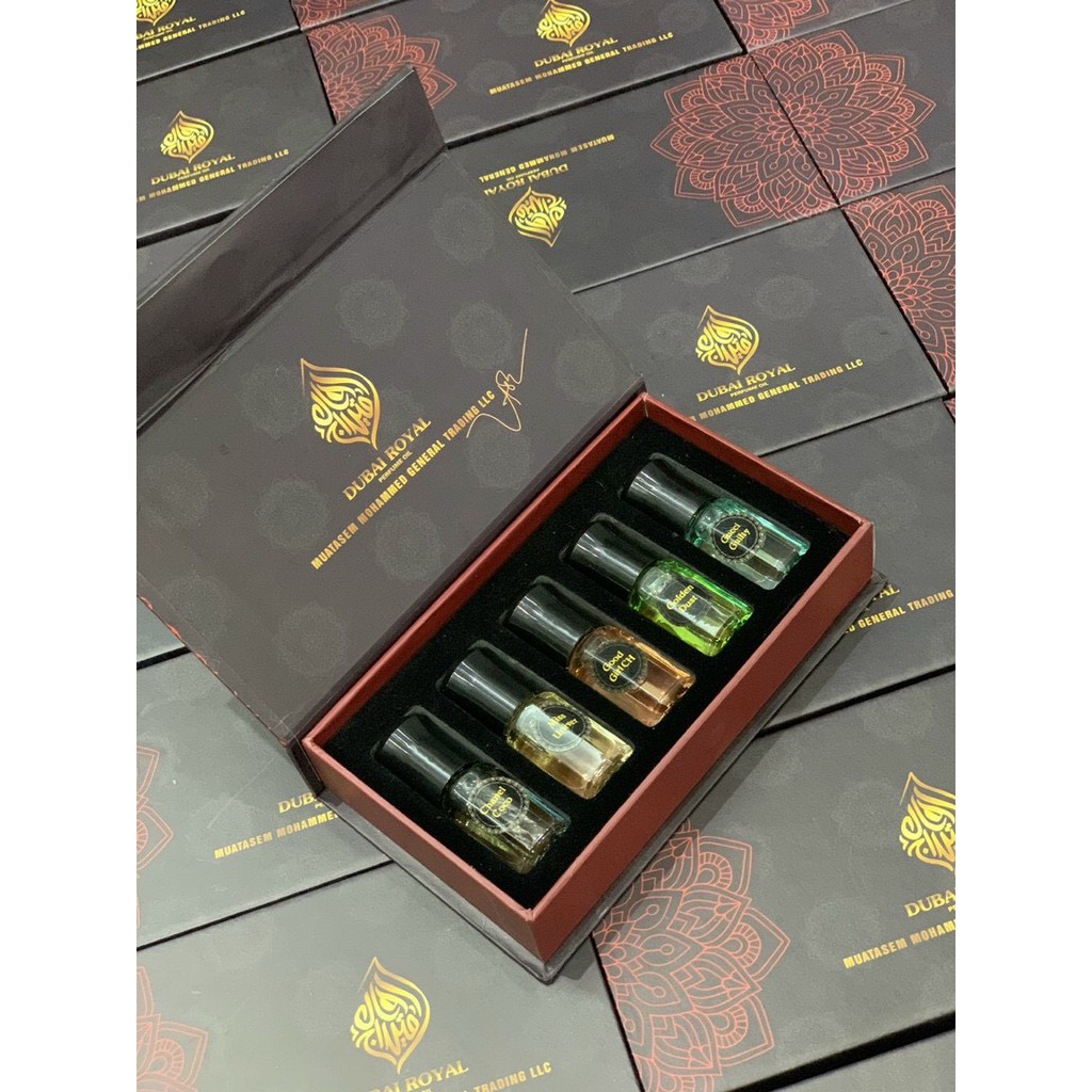 Set tinh dầu nước hoa (5 lọ) Dubai Royal Chính hãng | BigBuy360 - bigbuy360.vn