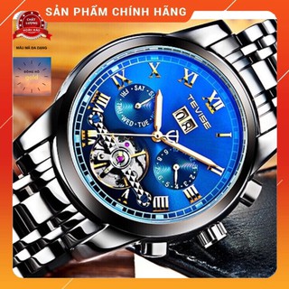 Đồng Hồ Cơ Automatic Nam Tevvise Chính Hãng 100%  Chạy Đủ 5 Kim Thời Trang Phong Cách Doanh Nhân