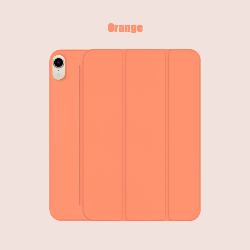 Bao da máy tính bảng bằng silicon và da PU từ tính tự động tắt mở máy thông minh mới cho IPad Mini 6 2021 A2568 A2569