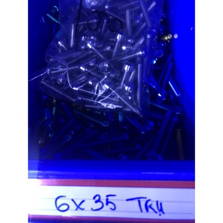 Ốc Trụ Titan Gr5 6li25 đến 6li45 đủ size