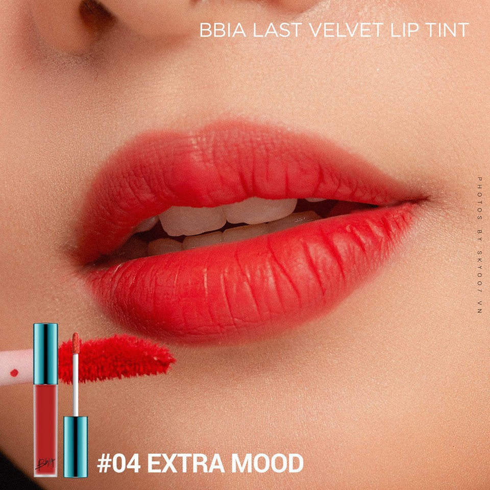 Son Kem Lì BBIA Last Velvet Lip Tint 04 -  Hồng Gạch