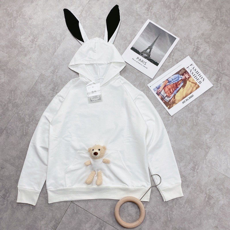 Áo Tai thỏ túi gấu quá hot