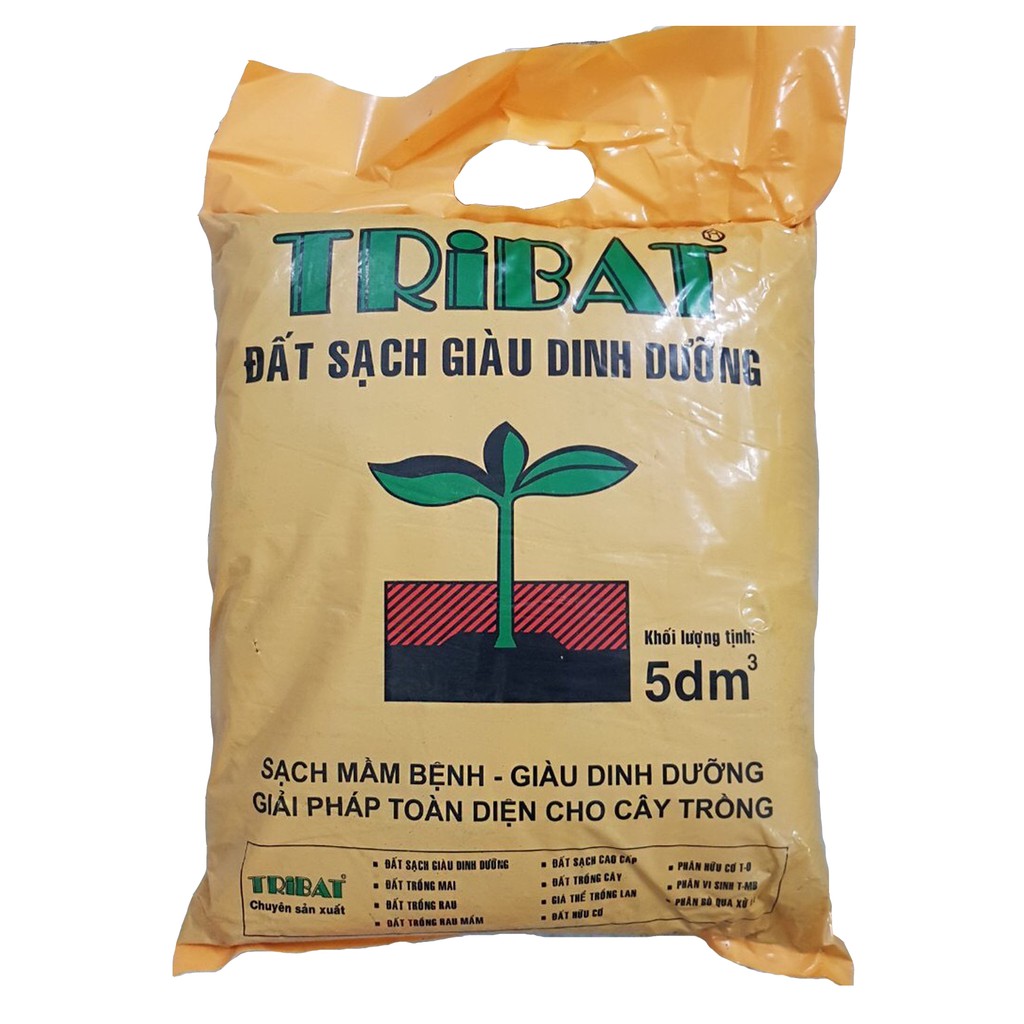 Đất trồng rau Tribat 5dm3