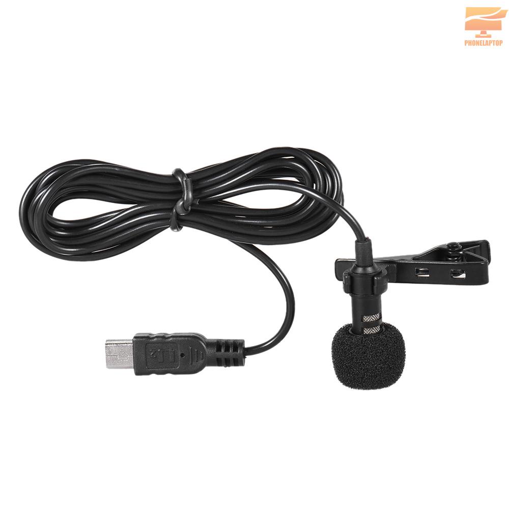 Micro Mini Usb 150cm Có Kẹp Gắn Cổ Áo Cho Gopro Hero 3 3 + 4