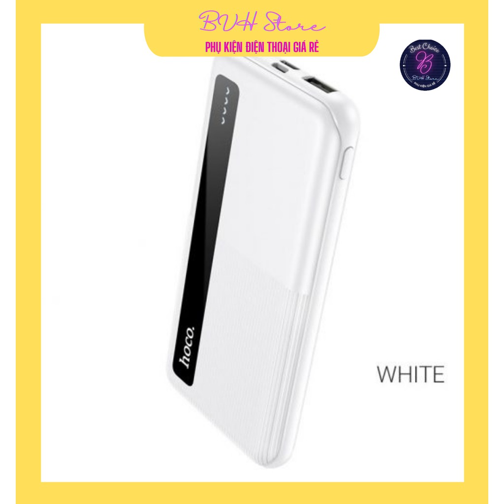 Pin sạc dự phòng Hoco J75 10.000mAh ❤️FREESHIP❤️ - Màn LED hiển thị pin - Sạc Nhanh 2 cổng USB 5V-2A