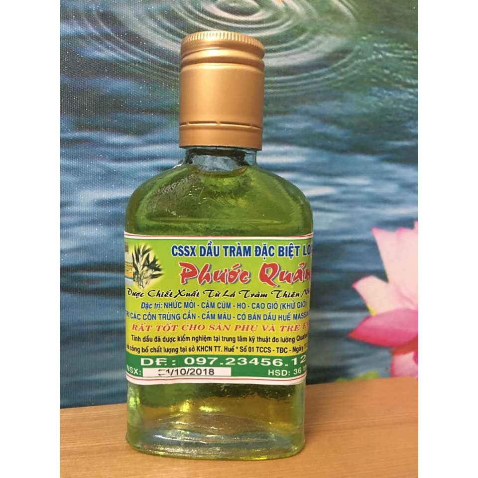 Tinh dầu tràm Phước Quảng loại 1 cực xịn nguyên chất 100ml -Gía Sốc