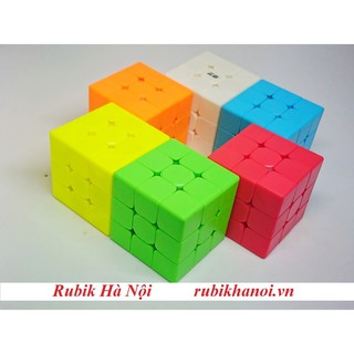 Bộ 6 Rubik Qiyi Màu Kèm Sticker