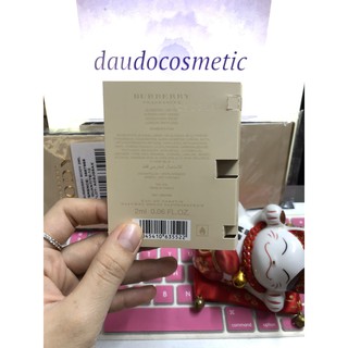 [ vial ] Nước hoa Burberry Body EDP 2ml