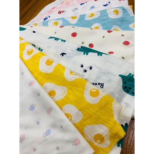 Bộ cotton tre xuất Hàn thông thoáng