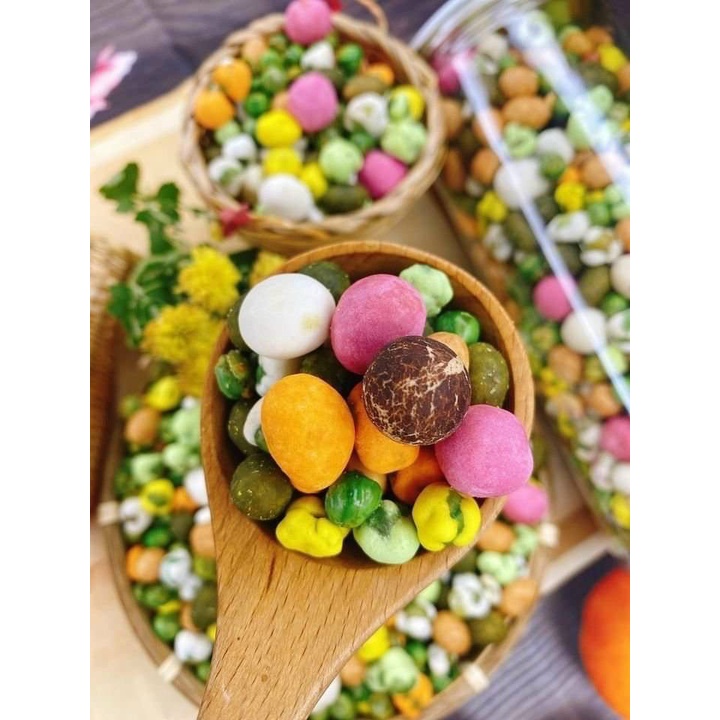 Đậu Phộng Thập Cẩm Mix 17 Vị (500g-1kg)