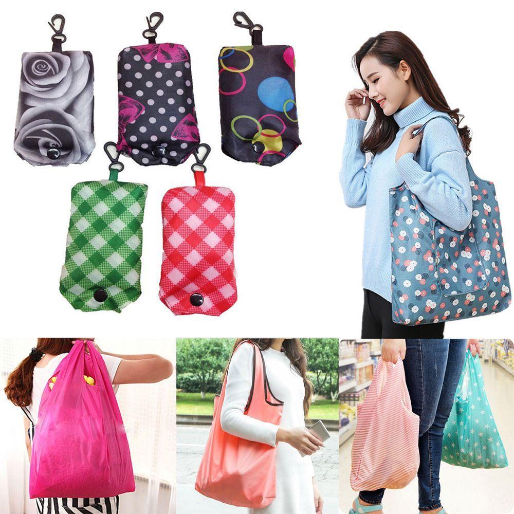 Túi Tote Thời Trang Có Thể Tái Chế Dùng Khi Đi Mua Sắm Du Lịch