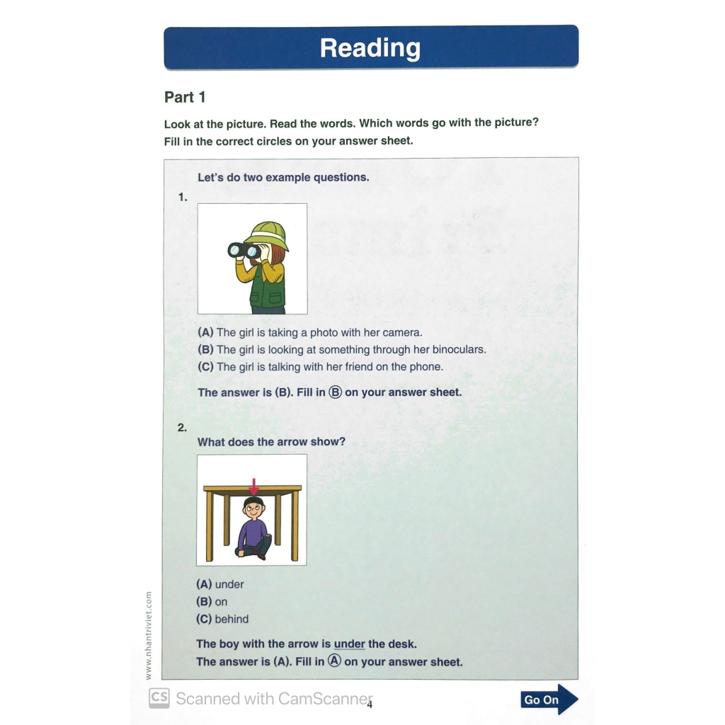 Sách - TOEFL - Primary - Step 1 - Practice