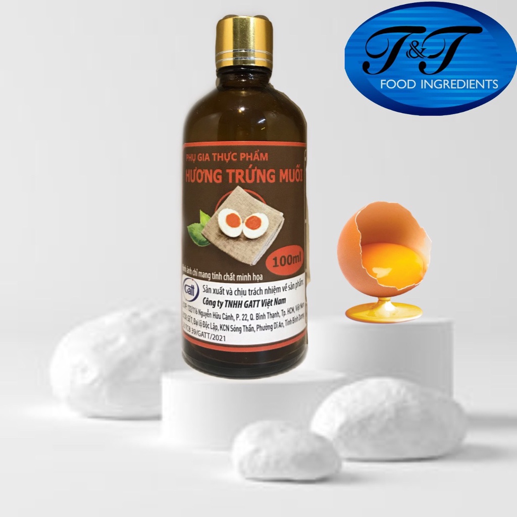 Hương Trứng muối - Salted Egg Flavor  ngon dùng cho bánh, thực phẩm
