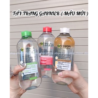 Nước Nước Tẩy Trang Garnier làm sạch sâu dịu nhẹ da