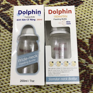 Bình sữa chính hãng dolphin 150ml 240ml - ảnh sản phẩm 1