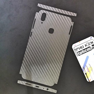 Dán mặt lưng Carbon Vivo V11i